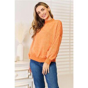 Basic Bae Round Neck Dropped‎ Shoulder Sweatshirt